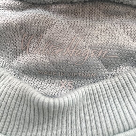 Walter Hagen Women's Clubhouse Pullover Crewneck in Ether/Seafoam NWT - Picture 4 of 7